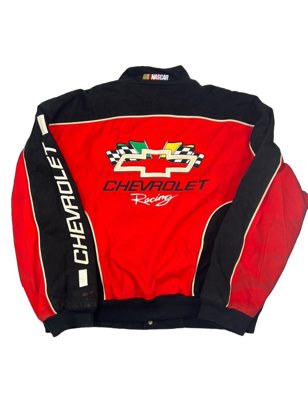Vintage Racing Champions Chevrolet Jacket 90s Color Block Men’s Size XXL